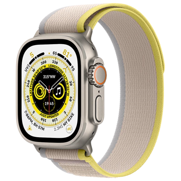 Apple Watch Ultra 49 mm Titanium/ Yellow/ Beige Trail photo 1