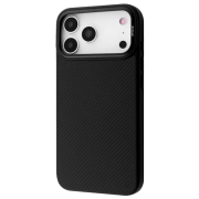 photo Husă pentru smartphone iPhone 17 Pro Max MagSafe Back / TPU / Black