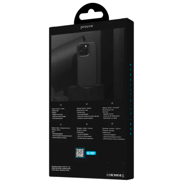 Husă pentru smartphone iPhone 17 Pro Max MagSafe Back / TPU / Black photo 4