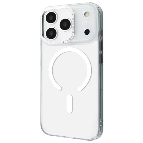 Husă pentru smartphone iPhone 17 Pro MagSafe Back / TPU / White photo 1