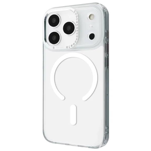 Husă pentru smartphone iPhone 17 Pro Max MagSafe Back / TPU / White photo 1
