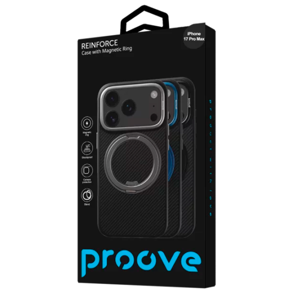 Husă pentru smartphone iPhone 17 Pro Max MagSafe Back / TPU / Black photo 5