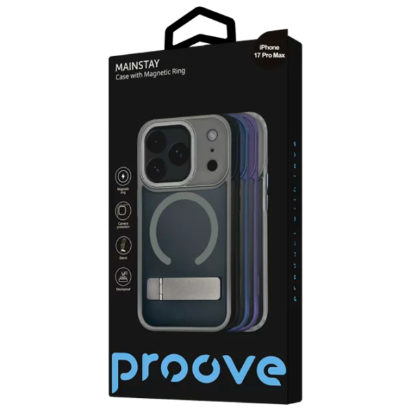 Husă pentru smartphone iPhone 17 Pro Max MagSafe Back / TPU / Black photo 5
