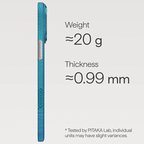 Husă pentru smartphone iPhone 17 Pro Max MagSafe Back / PC / Blue photo 5