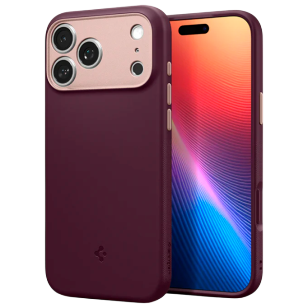 Husă pentru smartphone iPhone 17 Pro Max MagSafe Back / TPU / Burgundy photo 2