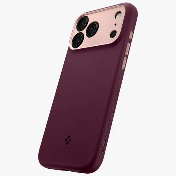 Husă pentru smartphone iPhone 17 Pro Max MagSafe Back / TPU / Burgundy photo 3
