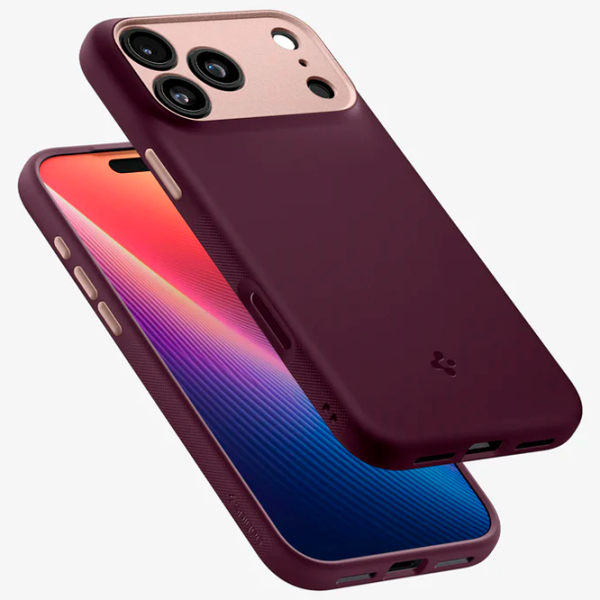 Husă pentru smartphone iPhone 17 Pro Max MagSafe Back / TPU / Burgundy photo 6