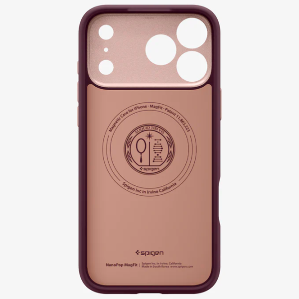 Husă pentru smartphone iPhone 17 Pro Max MagSafe Back / TPU / Burgundy photo 7