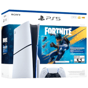 photo Consolă pentru jocuri Sony PlayStation 5 Slim Disc Fortnite Flowering Chaos Bundel 1 TB / White