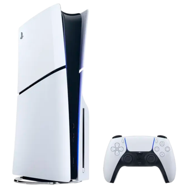 Consolă pentru jocuri Sony PlayStation 5 Slim Disc Fortnite Flowering Chaos Bundel 1 TB / White photo 5