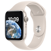 photo Apple Watch SE 2022 44mm Starlight/ Starlight Sport