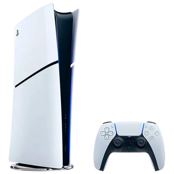 Consolă pentru jocuri Sony PlayStation 5 Slim Digital 825 GB / White photo 3