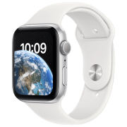 photo Apple Watch SE 2022 44mm Silver/ White Sport