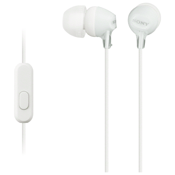 Căști Sony MDR-EX15AP White photo 1