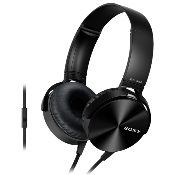 Căști Sony MDR-XB450AP Black photo 1