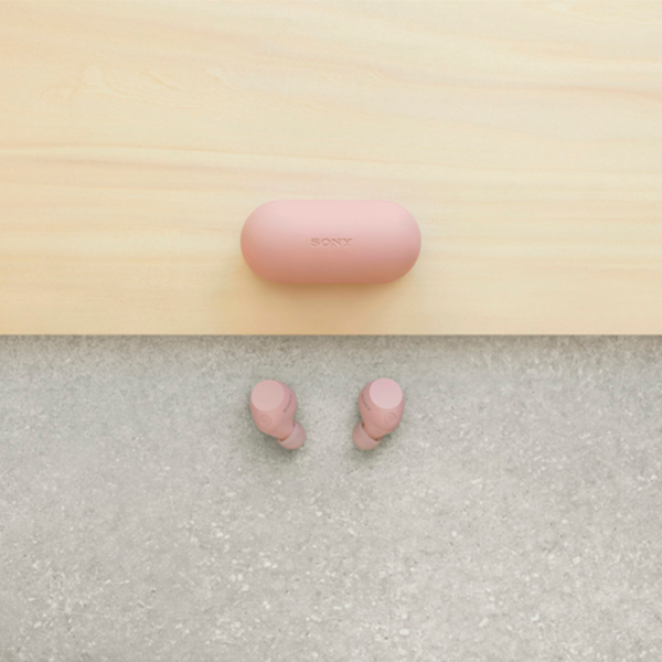 Căști Sony WF-C710N Gray Pink photo 6