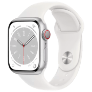 photo Apple Watch Series 8 41 мм Серебристый/ Белый