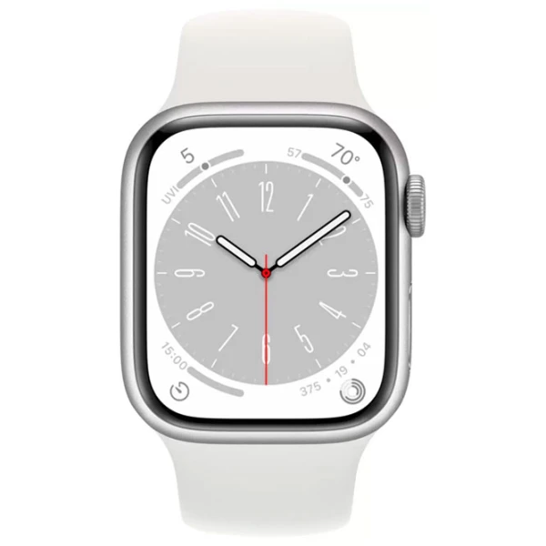 Apple Watch Series 8 41 мм Серебристый/ Белый photo 2