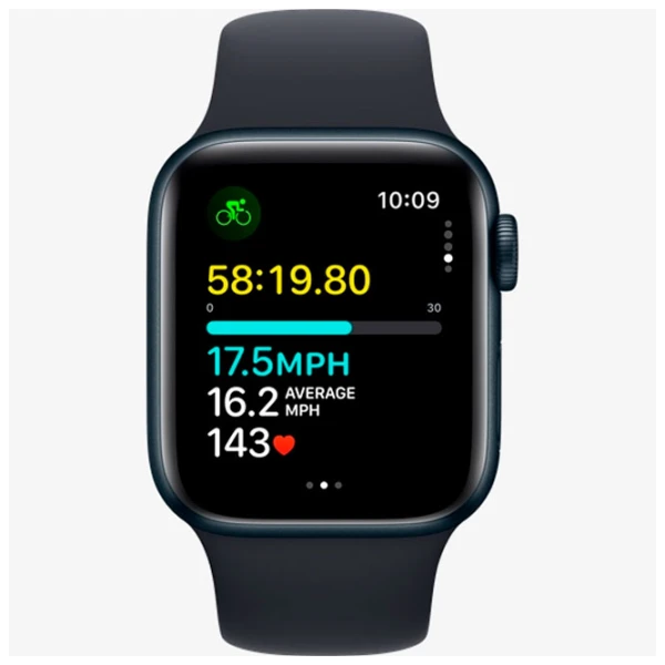 Apple Watch SE 2022 40mm Black/ Midnight Sport photo 2