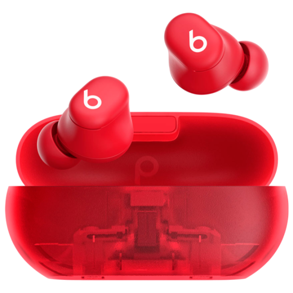 Căști Beats Solo Buds Transparent Red photo 1
