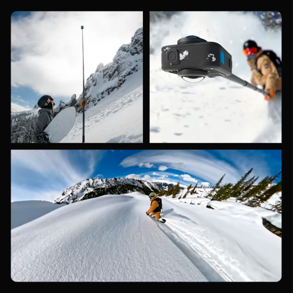 Cameră action GoPro MAX 2 Gen 2 16.60 MP Black photo 10