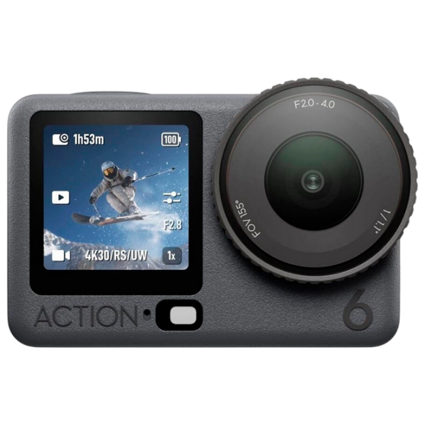 Cameră action DJI Action 6 Standard Combo 38 MP Black photo 1