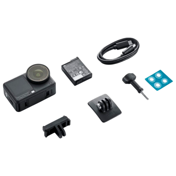 Cameră action DJI Action 6 Standard Combo 38 MP Black photo 2
