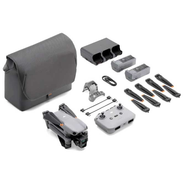 Dronă DJI Air 3 Fly More Combo (DJI RC-N2) Profesional 75.6 km/h Gray photo 5
