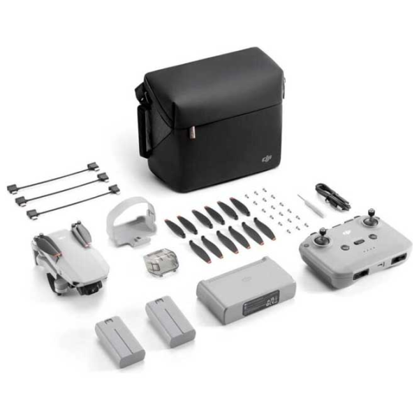 Dronă DJI Mini 2 SE Fly More Combo Personal 57.6 km/h Light Gray photo 5