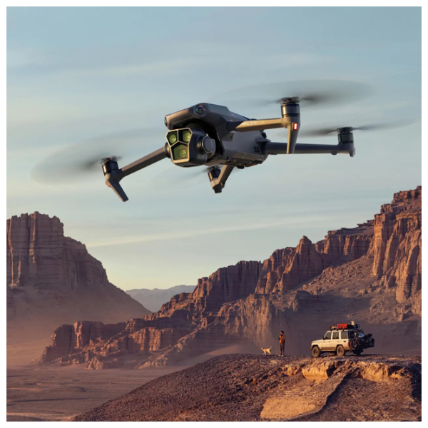 Dronă DJI Mavic 3 Pro Profesional 75.6 km/h Gray photo 5