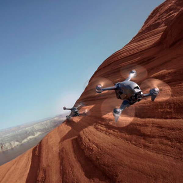 Dronă DJI FPV Profesional 140 km/h Gray photo 9