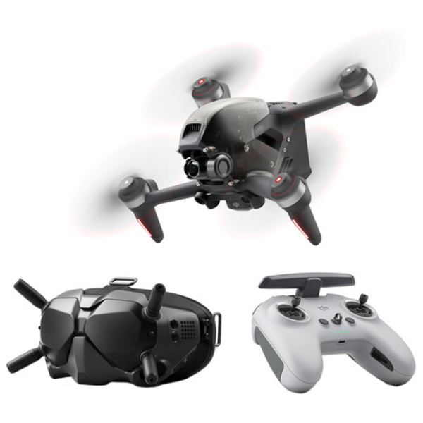 Dronă DJI FPV Combo Profesional 140 km/h Gray photo 6