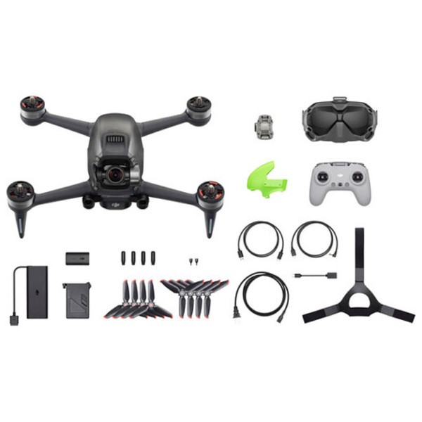 Dronă DJI FPV Combo Profesional 140 km/h Gray photo 11