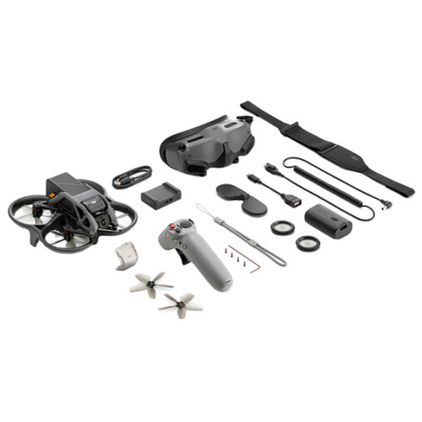 Dronă DJI Avata Pro-View Combo Profesional 100 km/h Gray photo 8