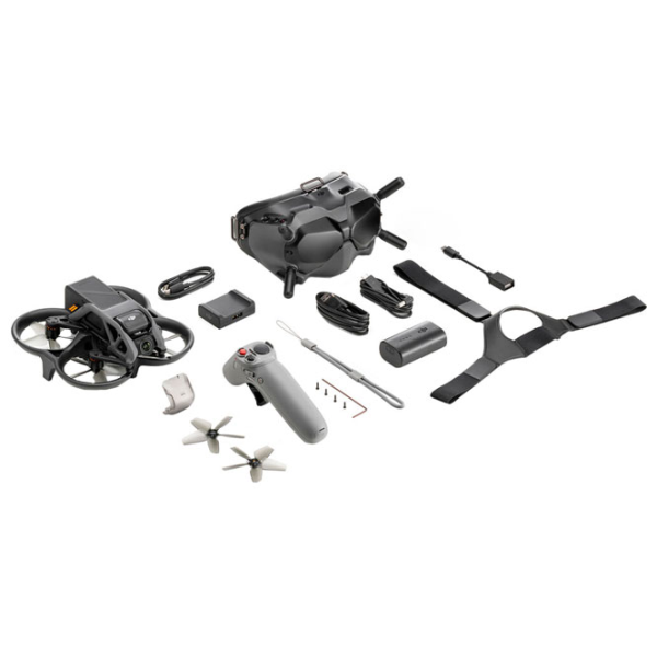 Dronă DJI Avata Fly Smart Combo Profesional 100 km/h Gray photo 8