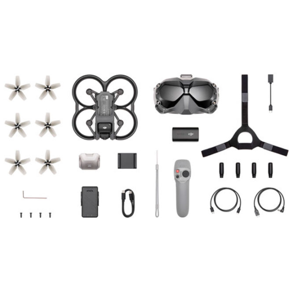 Dronă DJI Avata Fly Smart Combo Profesional 100 km/h Gray photo 9
