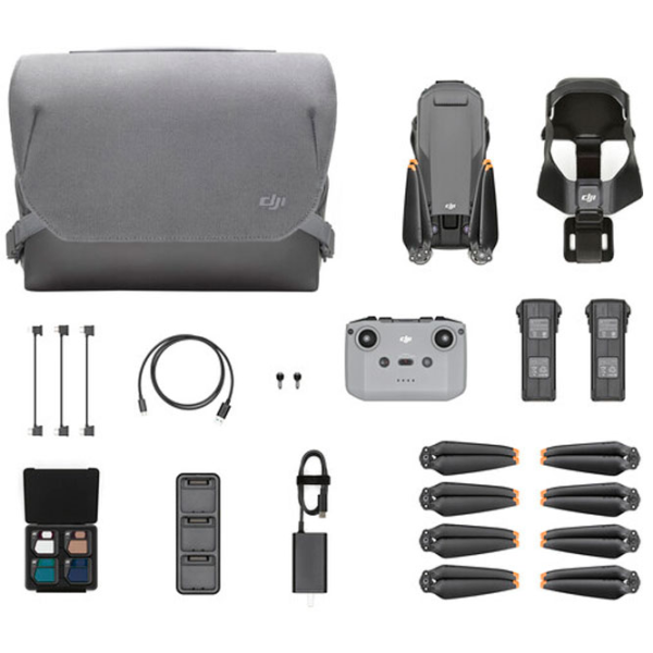 Dronă DJI Mavic 3 Fly More Combo Profesional 75.6 km/h Gray photo 12