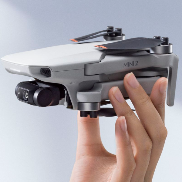 Dronă DJI Mini 2 Profesional 57.6 km/h Gray photo 4
