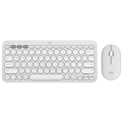 photo Tastatura & Mouse Logitech Pebble 2 Combo English / White