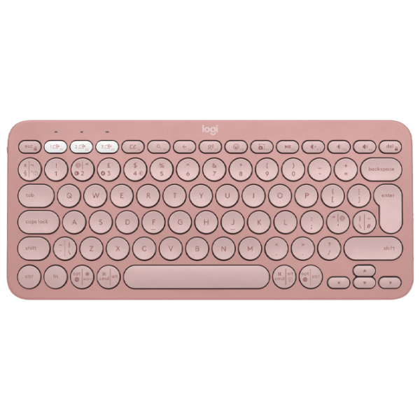 Tastatură Logitech Pebble Keys 2 K380S 920-011853 English / Rose photo 1