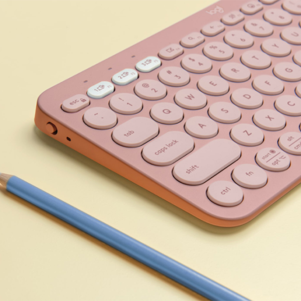 Tastatură Logitech Pebble Keys 2 K380S 920-011853 English / Rose photo 6