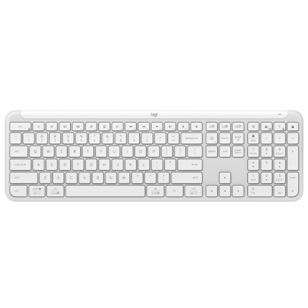 Tastatură Logitech K950 920-012429 English / White photo 1