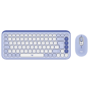 photo Tastatura & Mouse Logitech POP ICON Wireless 920-013078 English / Liliac