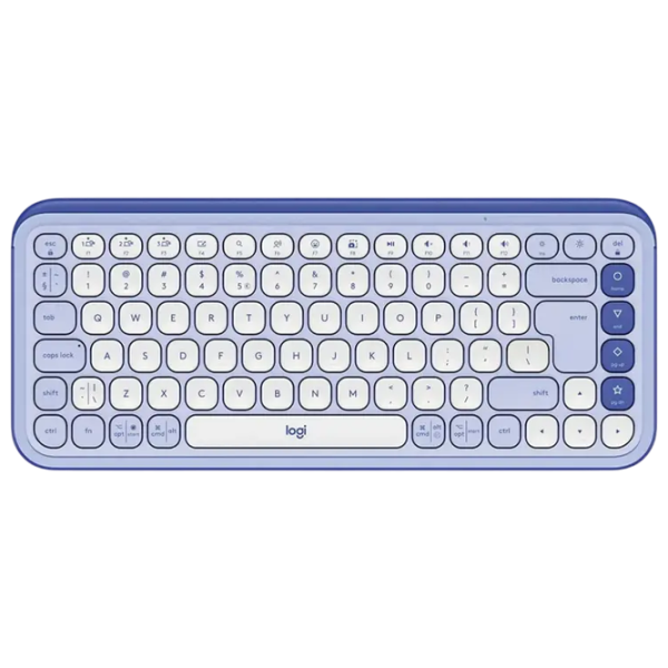 Tastatura & Mouse Logitech POP ICON Wireless 920-013078 English / Liliac photo 2