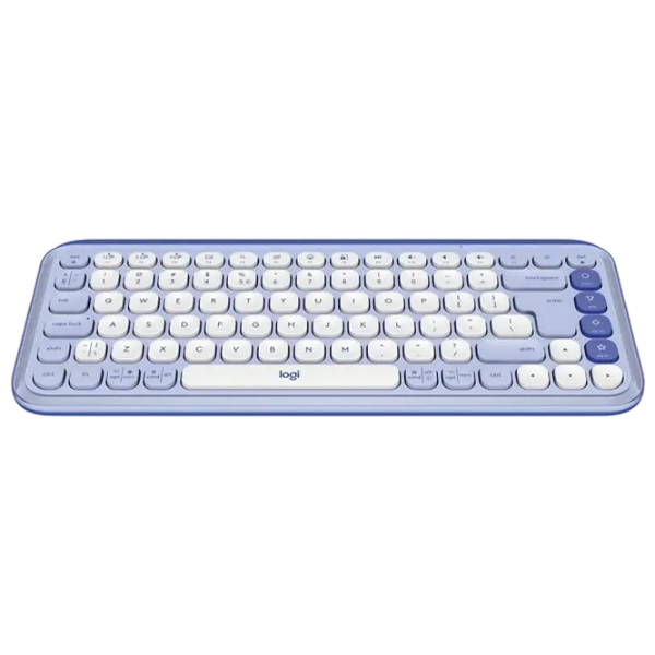 Tastatura & Mouse Logitech POP ICON Wireless 920-013078 English / Liliac photo 3