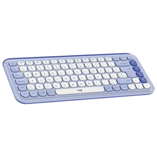 Tastatura & Mouse Logitech POP ICON Wireless 920-013078 English / Liliac photo 4