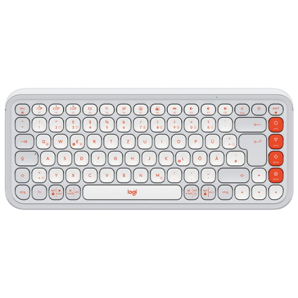 Tastatură Logitech POP Icon Keys 920-013074 English / White photo 1