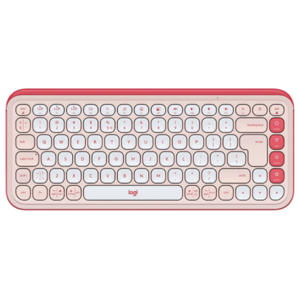 Tastatură Logitech POP ICON Wireless English / Rose photo 1
