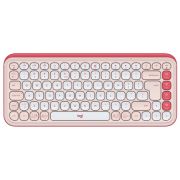 photo Tastatură Logitech POP ICON Wireless English / Rose
