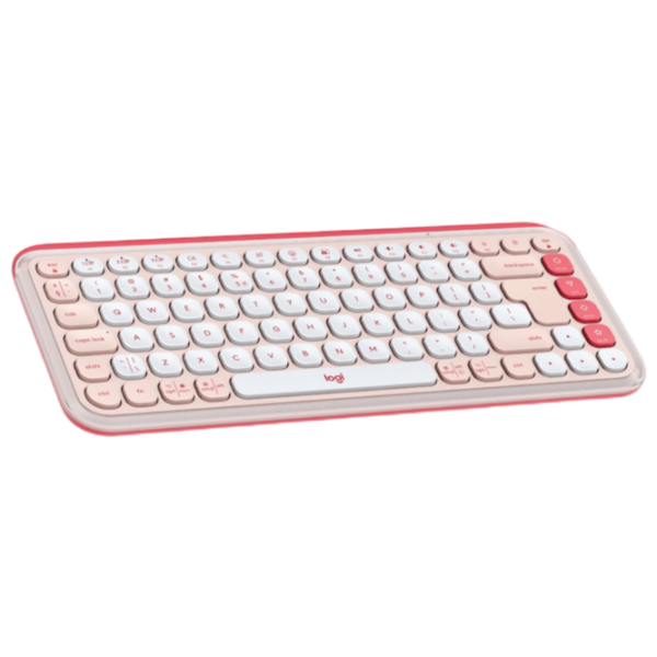 Tastatură Logitech POP ICON Wireless English / Rose photo 3